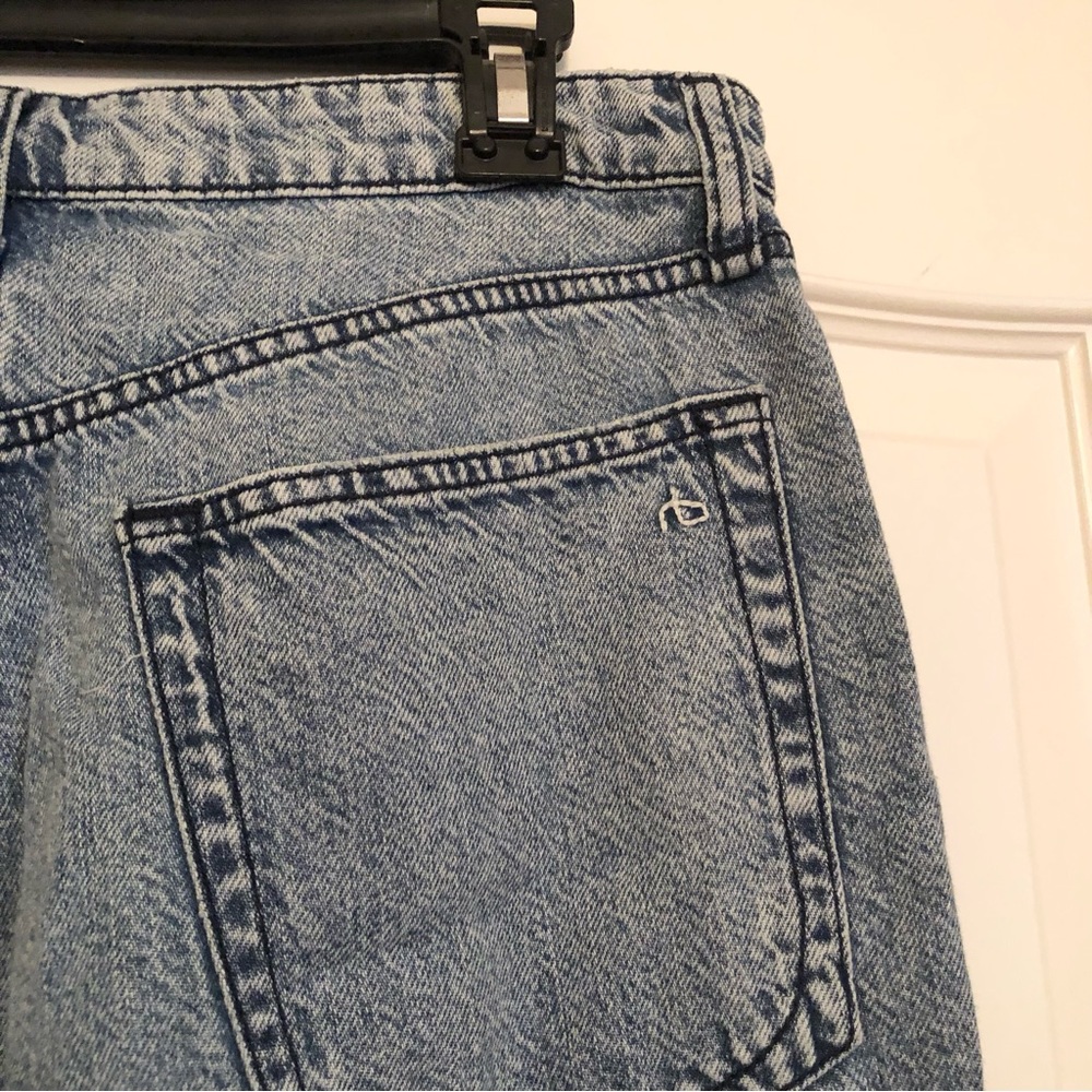 Rag & Bone The Cloud Lori Jean High Rise Dubois Wide Leg Soft Denim - Picture 4 of 7